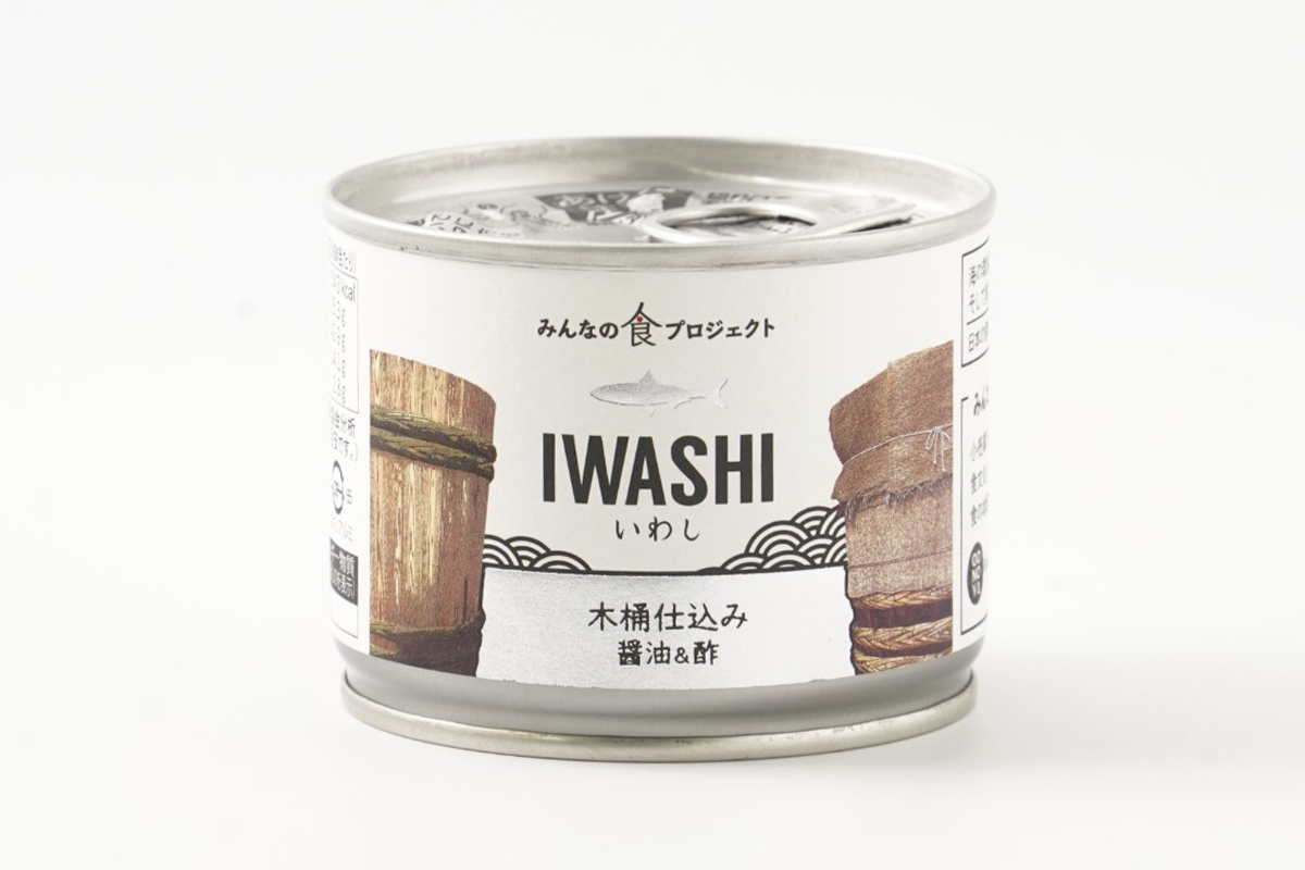 いわし缶木桶仕込み醤油&酢